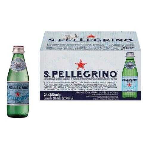Минеральная вода газ S.Pellegrino 0.5 л стекло по 24 шт в Верный