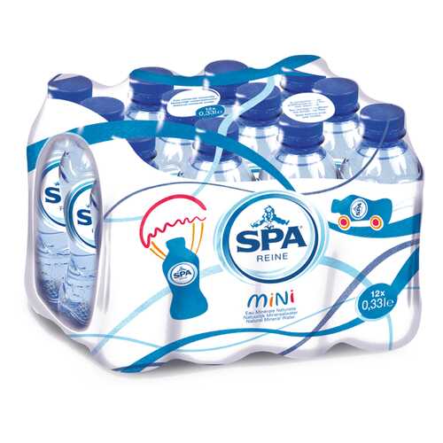 Вода SPA Reine минеральная негазированная 0.33 л 12 шт в Верный