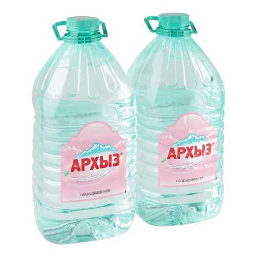 Вода столовая питьевая Архыз негазированная 5л/2 в Верный