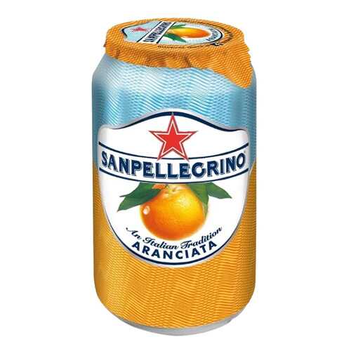 Напиток Aranciata Sanpellegrino апельсин среднегазированный сокосодержащий 0.33 л в Верный