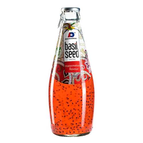 Напиток Basil Seed с ароматом арбуза стекло 0.29 л в Верный