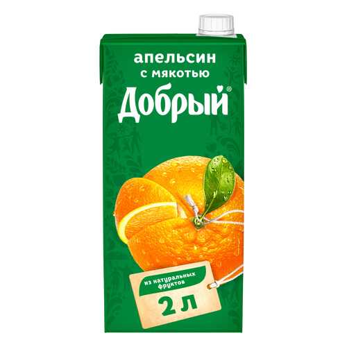 Нектар Добрый апельсин 2 л в Верный