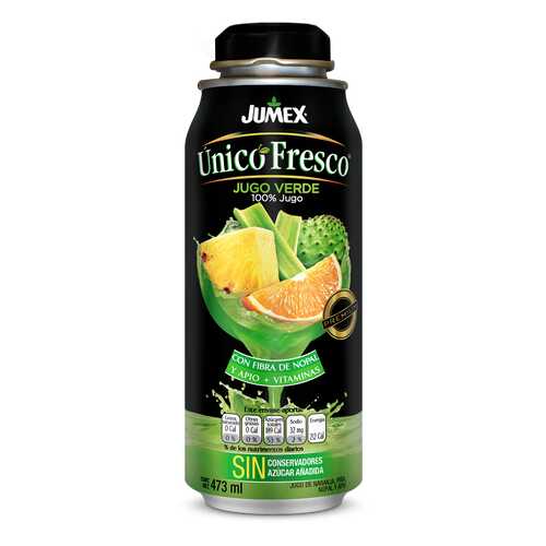Сок Jumex 100% натуральный зеленый 473 мл в Верный