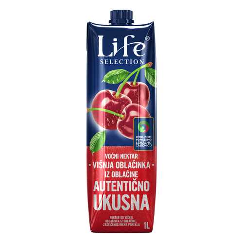 Сок Life premium вишневый 1 л в Верный