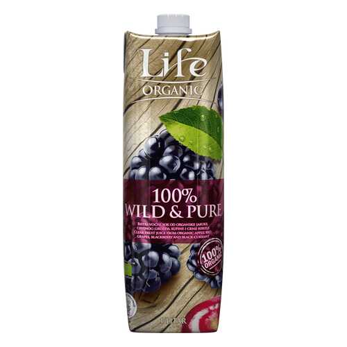 Сок Life premium Wild & Pure organic мультифруктовый 1 л в Верный
